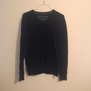 American Eagle V-Neck Sweater, m (Navy)
